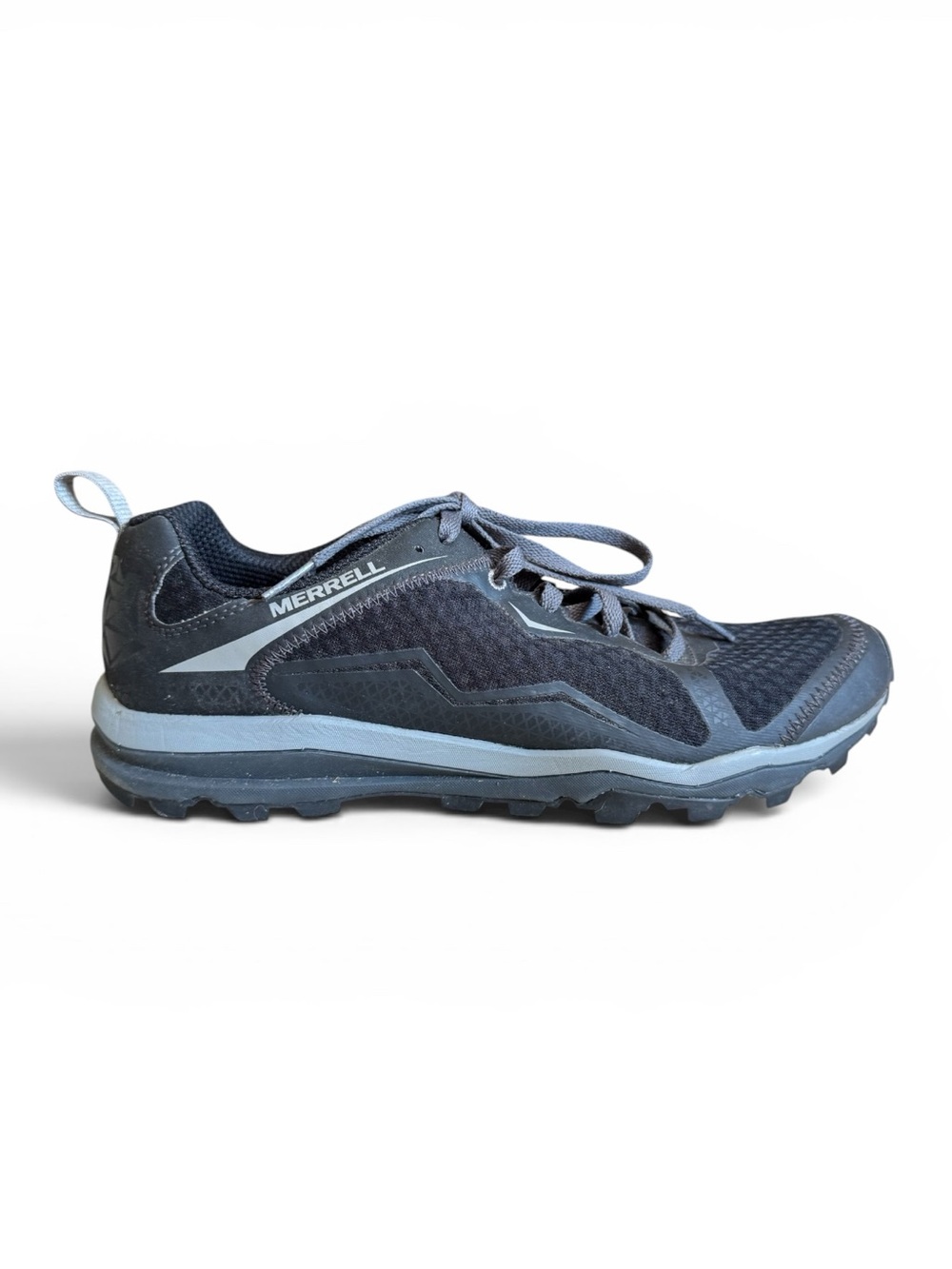 Merrell All Out Crush Light Trail Running Sneakers Hiking Shoes Black Gray 10